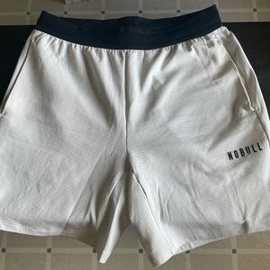 Mens Nobull Project Textured Knit Short 7”